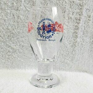 Vintage 1980's Mint 6 1/2" Frankenmuth Bauarian Inn Michigan Pint Glass!!